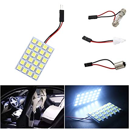 چراغ سقف خودرو  24 SMD ( قیمت ویژه-حراجی )