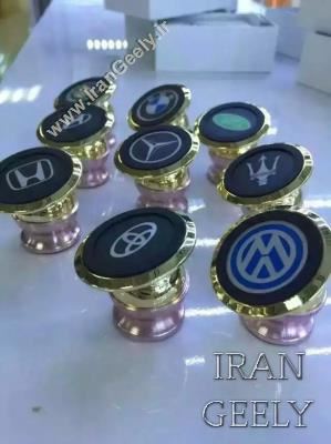 یک عدد برچسب گرد با لوگو برای نگهدارنده های  مغناطیسی و غیره