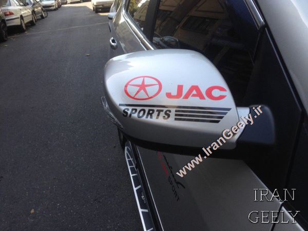 یک جفت برچسب پشت آینه یا بدنه  جک