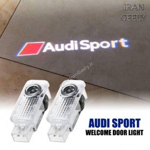 Audi welcome light