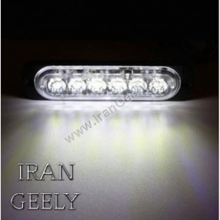 یک عدد چراغ 6 LED استروب