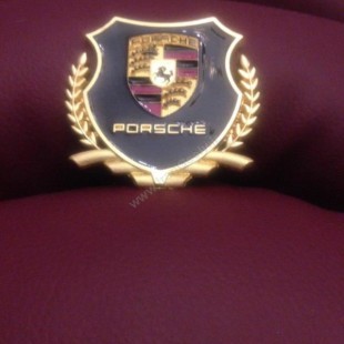 Porsche Deluxe metal Badge