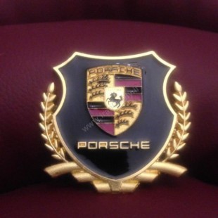 Porsche Deluxe metal Badge