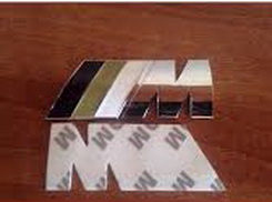 M5  ABS Badges