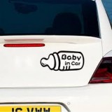 Baby Bottle on Board Car stickers