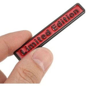 Limited Edition Small Metal Badge