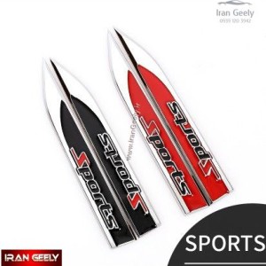 لوگوی سوپر لوکس فلزی اسپرت SPORT