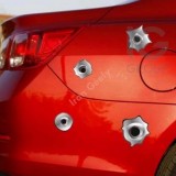 Bullet Car Sticker