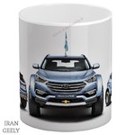 ماگ با لوگو هیوندای SantaFe Sport