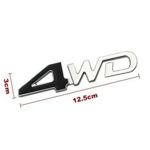 4WD emblem badge