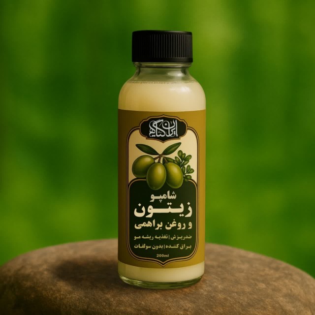 شامپو زیتون و براهمی