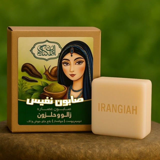 صابون زالو و حلزون نفیس