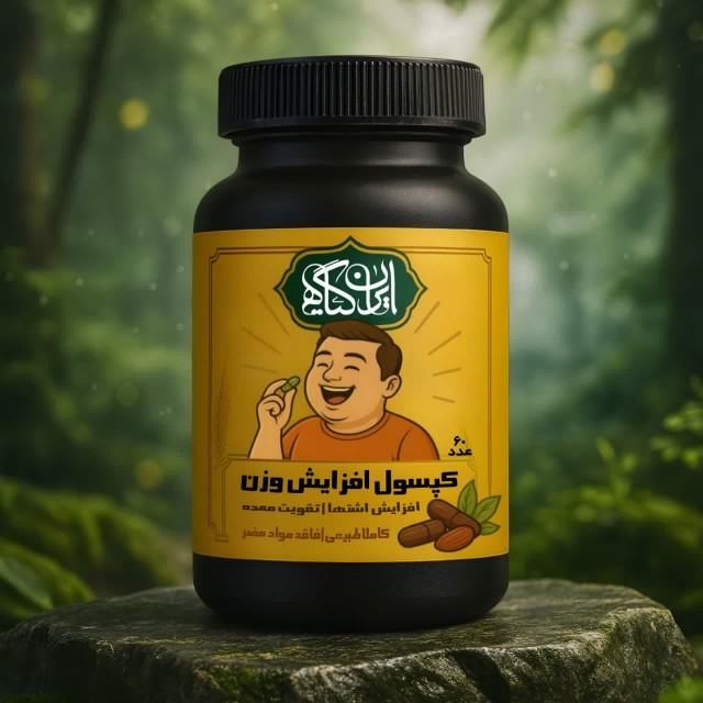کپسول افزایش وزن