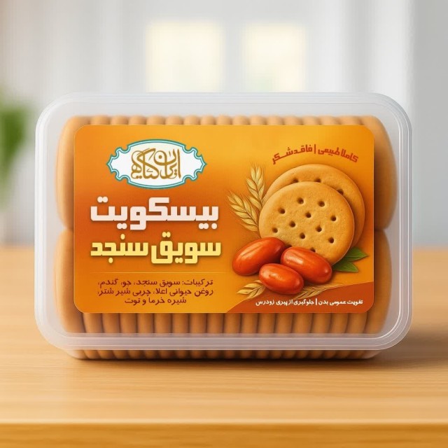 بیسکویت سویق سنجد 800 گرمی