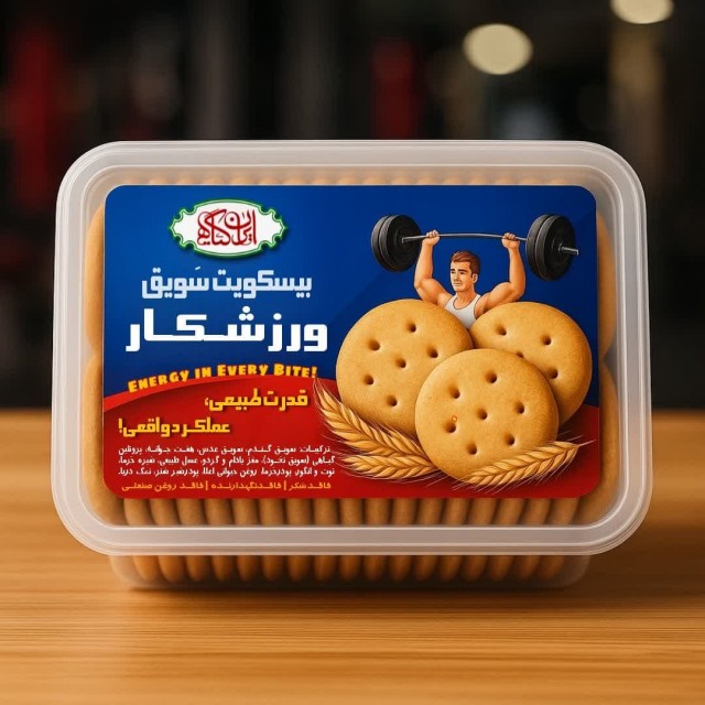 بیسکویت سویق ورزشکار 200 گرم