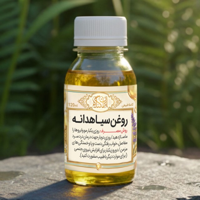 روغن سیاه دانه 120 میل
