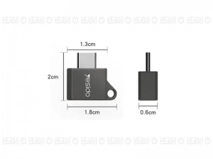 تبدیل TYPE_C OTG به GS08 USB یسیدو YESIDO