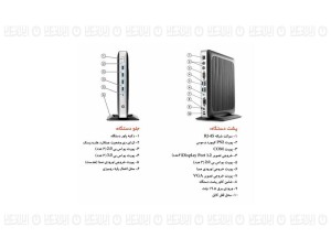 مینی کامپیوتر (تین کلاینت)HP مدل t630