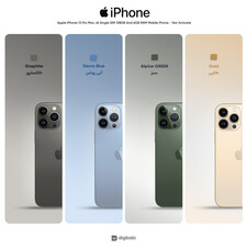 گوشی موبایل اپل مدل iPhone 13 Pro Max QL/A تک سیم‌ کارت ظرفیت 128 گیگابایت و رم 6 گیگابایت - نات اکتیو(FL)