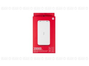 پاوربانک شیائومی مدل Redmi ظرفیت 20000 میلی آمپرساعت به همراه کابل تبدیل microUSB