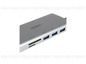 هاب 11 پورت USB-C هیسکا مدل HR-55