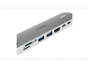 هاب 8 پورت USB-C هیسکا مدل HR-51