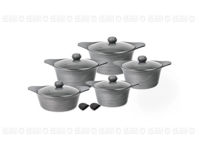 سرویس قابلمه 12 پارچه MGS طرح کره ای C