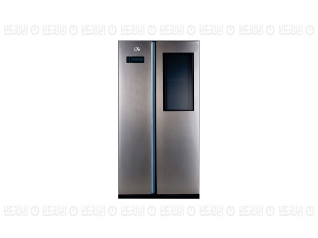 یخچال ساید بای ساید  33 فوت  لایف مدل 3310 استیل