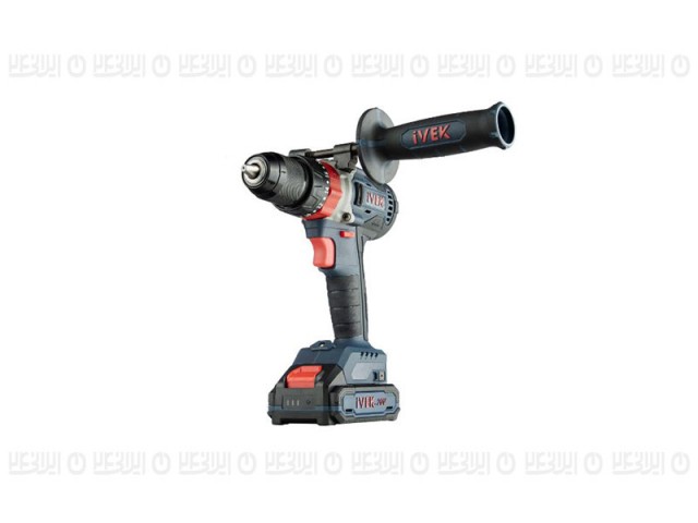 دریل شارژی چکشی 20 ولت(براشلس) K-7220v ایوک