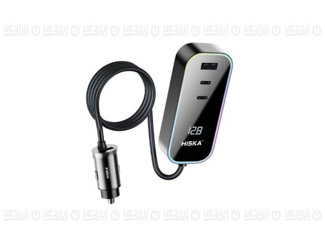 شارژر فندکی 120 وات هیسکا مدل HCC-328