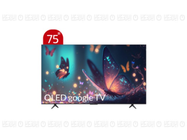 تلویزیون QLED UHD 4K هوشمند google TV تی سی ال مدل C655 سایز 75 اینچ  کد 17082690