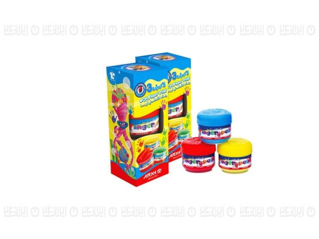 رنگ انگشتی 3رنگ آریا