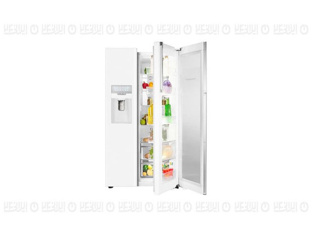 یخچال و فریزر ساید بای ساید 35 فوت اسنوا مدل ARS3Di-L300W   کد 23228