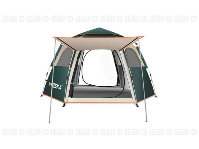 چادر مسافرتی5 نفره هیسکا مدل H31 کرم یشمی