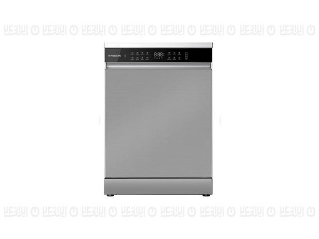 ماشین ظرفشویی ۱۴ نفره ایکس ویژن مدل ظرفشویی  S150-S  سیلور