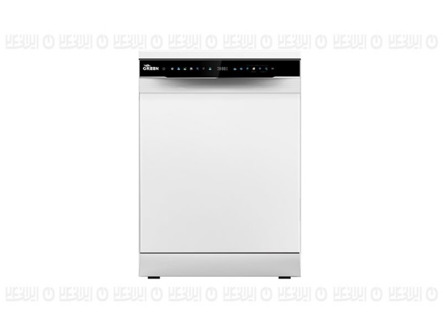 ماشین ظرفشویی گرین 14 نفره مدل GDW1407A-W سفید