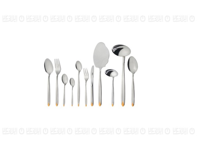 سرویس قاشق و چنگال 86 پارچه ناب استیل مدل پالرمو (جعبه سفید)