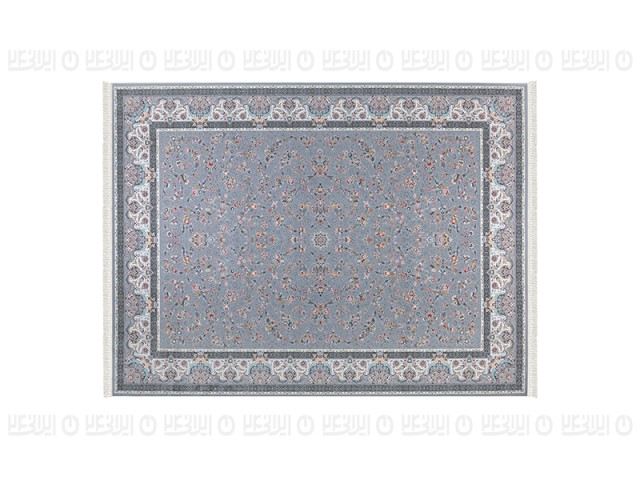 فرش پاتریس طرح افشان سی گل رنگ فیلی 1500 شانه