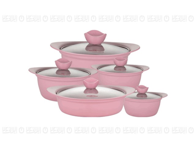 سرویس قابلمه 10 پارچه گرانیت PSD نالینو مدل Felis