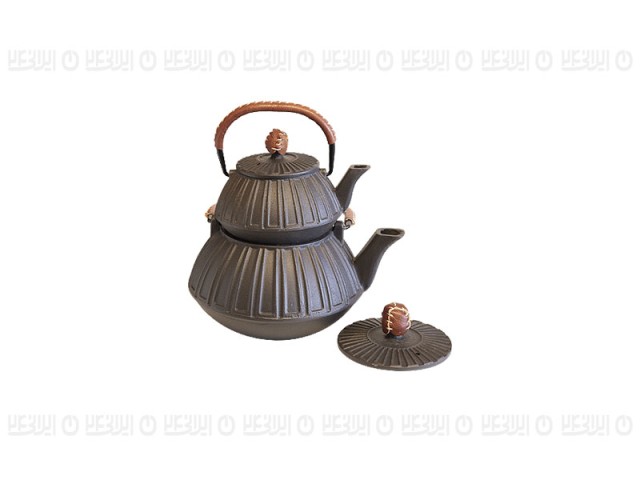 ست کتری و قوری چدن نالینو مدلFiorela