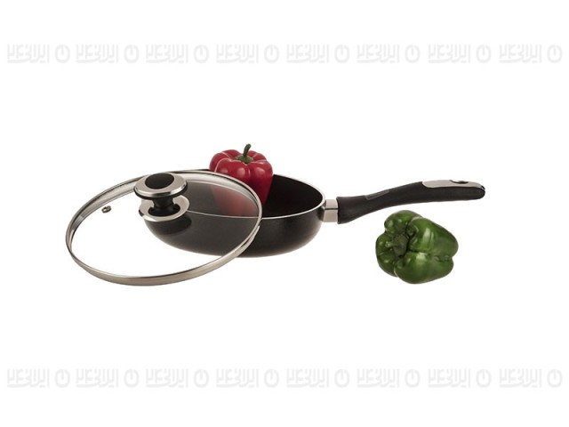 تابه زرساب سایز 26 با درب شیشه ای  مدل گرانیتا GT-226G