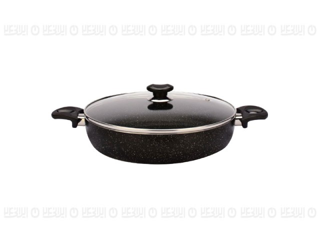 تابه دو دسته دربدار سایز 30 زرساب، مدل ویولت VL-230TG