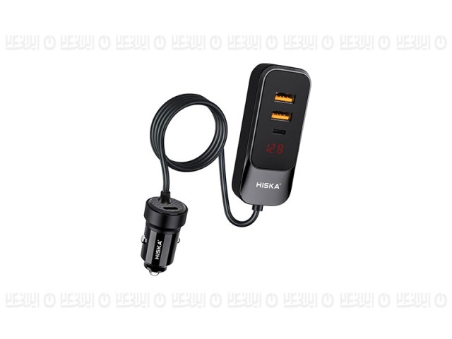 شارژر فندکی 120 وات هیسکا مدل HCC-327