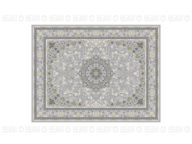 فرش پاتریس طرح فرزانگان رنگ طوسی  1200 شانه