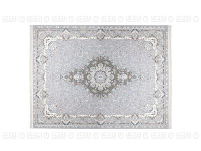 فرش پاتریس طرح شکوفه باران رنگ فیلی 1500 شانه