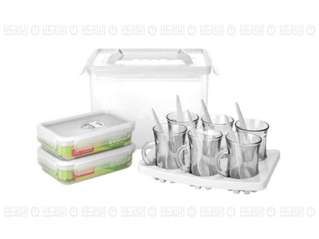 سرويس چای خوری دلنار ۶ نفره هوم کت