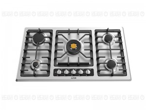 اجاق گاز رومیزی 5 شعله آلتون مدل ISG522N استیل با سرشعله ساباف ایتالیا