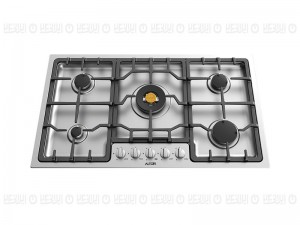 اجاق گاز رومیزی 5 شعله آلتون مدل IS525 استیل با سرشعله ساباف ایتالیا