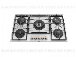 اجاق گاز رومیزی 5 شعله آلتون مدل G525WN شیشه اپتیک