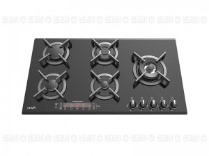 اجاق گاز رومیزی 5 شعله آلتون مدل G532DN شیشه ای تایمردار